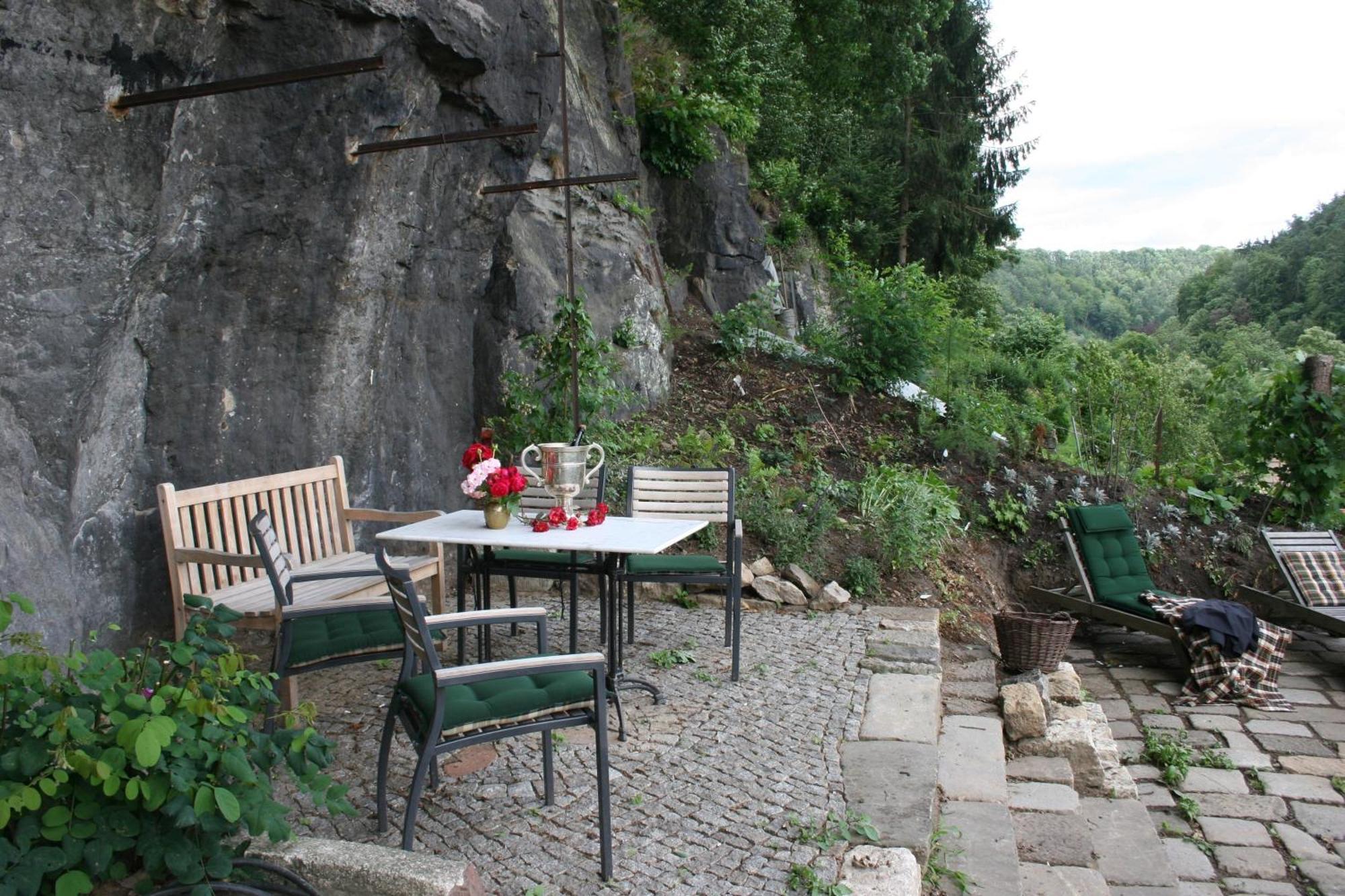 Apartmenthaus Albrechtsburg バート・シャンダウ エクステリア 写真