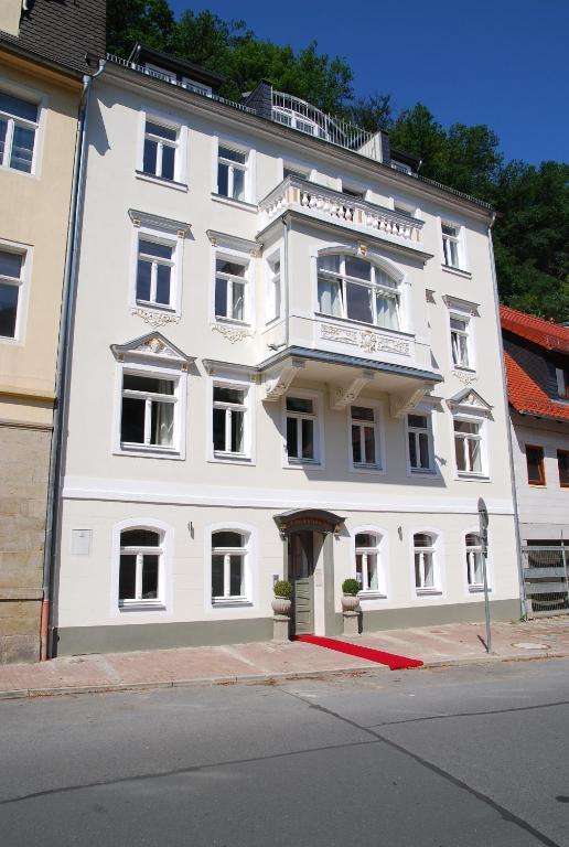 Apartmenthaus Albrechtsburg バート・シャンダウ エクステリア 写真